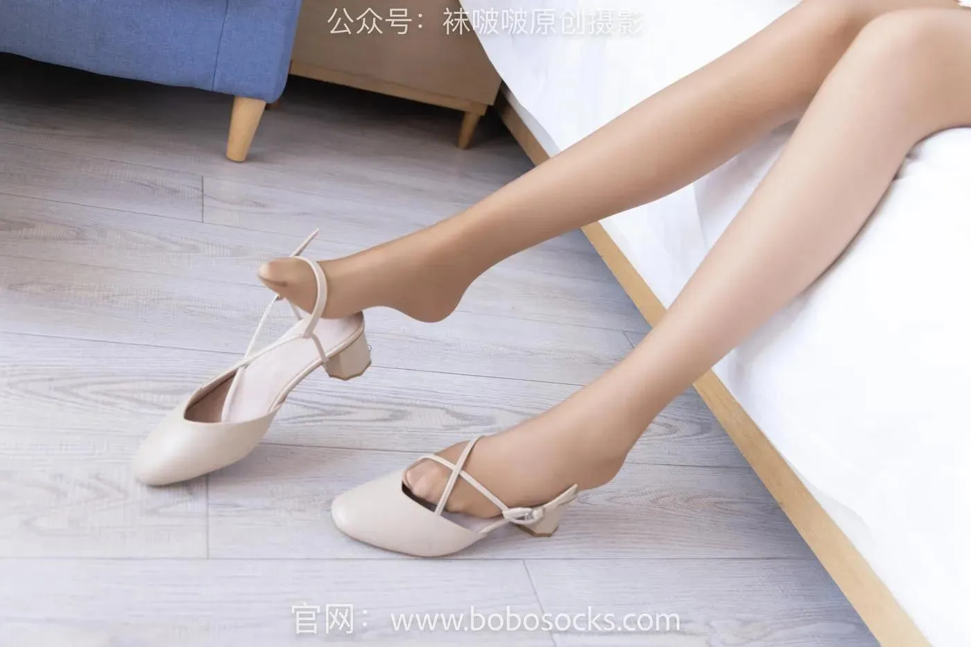[BoBoSocks袜啵啵]NO.149 小甜豆-高跟鞋、咖啡色丝袜、肉丝打底 [149P]插图3